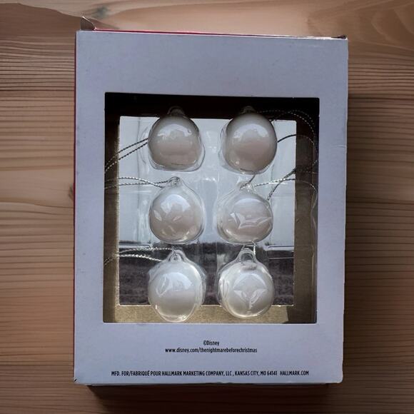 Hallmark Jack Skellington - Nightmare Before Christmas Set 6 Mini Ornaments 2021 - Picture 2 of 2